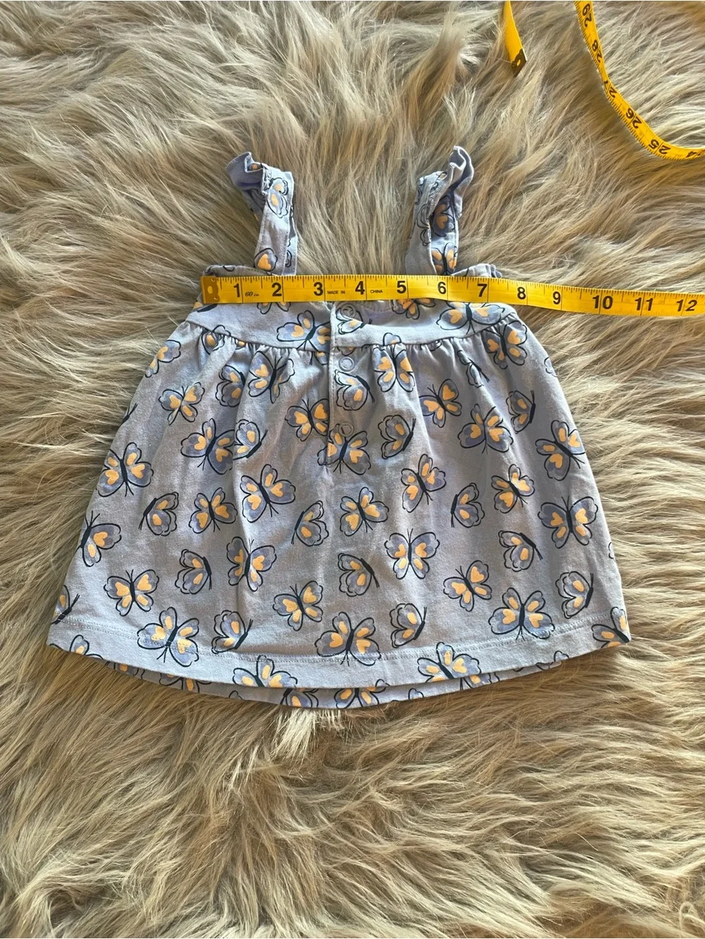 Carter's Blue Butterfly Print Sundress